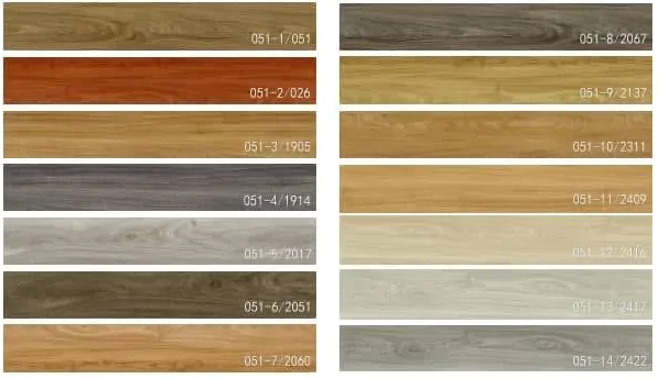 Wood Grain Tile Collection
